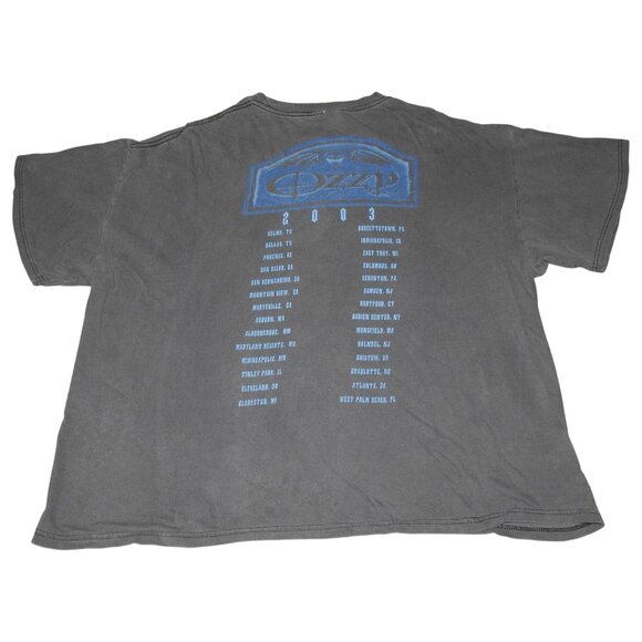 2003 Ozzy Osbourne T-Shirt You Can't Kill Rock And Roll US tour XL Black Sabbath - Picture 6 of 11